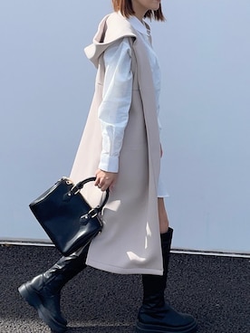 りょんさん（レディース・165cm）の春コーディネート