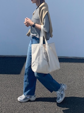 「ニューバランス725」｜りょんさん（レディース・165cm）の春コーディネート