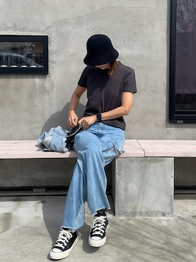 りょんさん（レディース・165cm）の春コーディネート