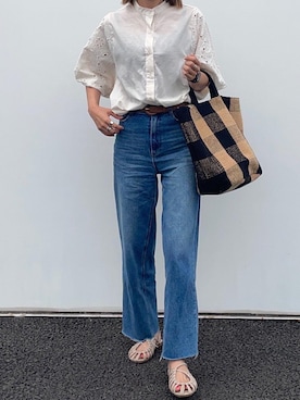 りょんさん（レディース・165cm）の夏コーディネート