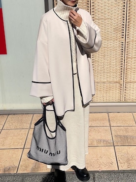 「秋色コーデ」｜「アイテム（ジャケット/アウター）」を使った、りょんさん（レディース・165cm）の秋コーディネート