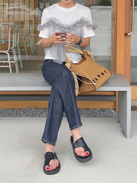 りょんさん（レディース・165cm）の夏コーディネート