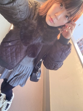 「アイテム（アクセサリー）」を使った、⊿mey さん（レディース・169cm）の秋コーディネート