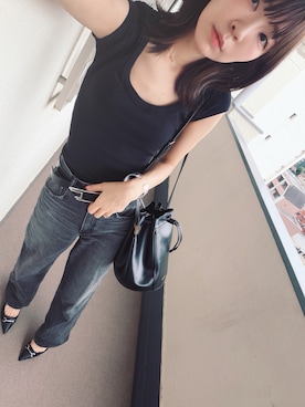 「MICHAEL KORS（マイケルコース）のアイテム」を使った、⊿mey さん（レディース・169cm）の夏コーディネート