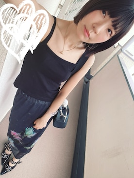 「MURUA（ムルーア）のアイテム」を使った、⊿mey さん（レディース・169cm）の夏コーディネート