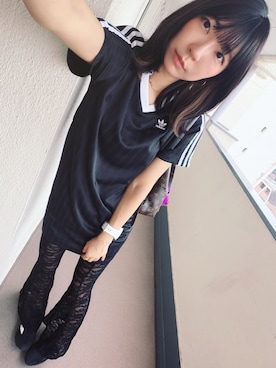 「CENE（セネ）のアイテム」を使った、⊿mey さん（レディース・169cm）の夏コーディネート