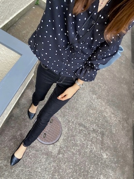 「MARC JACOBS（マークジェイコブス）のアイテム（トートバッグ）」を使った、⊿mey さん（レディース・169cm）の夏コーディネート