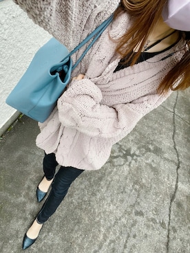 「MARC JACOBS（マークジェイコブス）のアイテム（トートバッグ）」を使った、⊿mey さん（レディース・169cm）の夏コーディネート