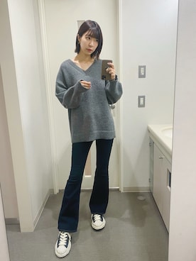 「アイテム（スマホケース/カバー）」を使った、⊿mey さん（レディース・169cm）の秋コーディネート