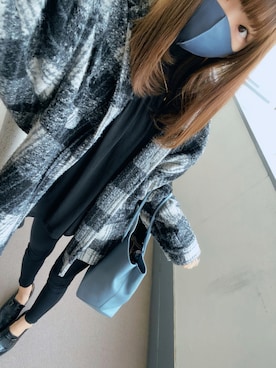 「CROSSPLUS ONLINE（クロスプラスオンライン）のアイテム」を使った、⊿mey さん（レディース・169cm）の秋コーディネート