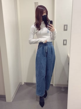 ⊿mey さん（レディース・169cm）の冬コーディネート