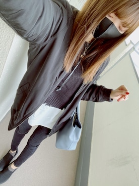 「MARC JACOBS（マークジェイコブス）のアイテム（トートバッグ）」を使った、⊿mey さん（レディース・169cm）の秋コーディネート