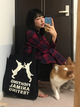 「Lush（ラッシュ）のアイテム」を使った、⊿mey さん（レディース・168cm）の秋コーディネート