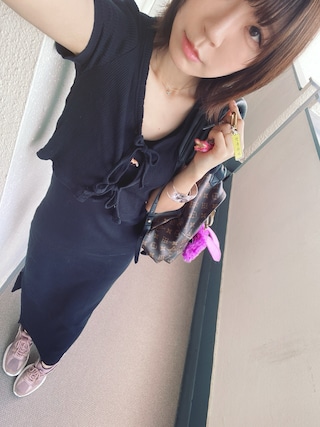 Maison Kitsune（メゾンキツネ）の「BABY FOX RIBBED TANK DRESS