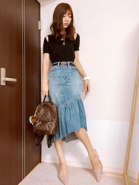 ⊿mey さん（レディース・169cm）の夏コーディネート