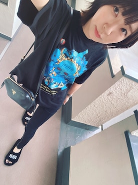 「アイテム（腕時計）」を使った、⊿mey さん（レディース・169cm）の夏コーディネート
