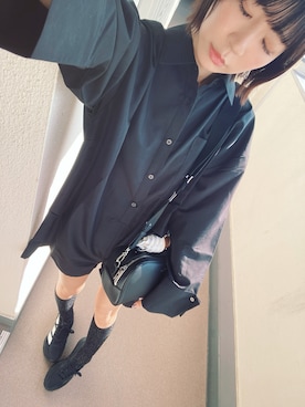 「アイテム（つなぎ/オールインワン）」を使った、⊿mey さん（レディース・169cm）の秋コーディネート