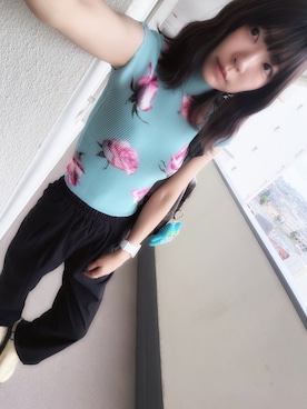 「Vivienne Westwood(ヴィヴィアンウエストウッド)のアイテム」を使った、⊿mey さん(レディース・169cm)の夏コーディネート