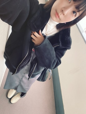 「MURUA（ムルーア）のアイテム」を使った、⊿mey さん（レディース・169cm）の秋コーディネート