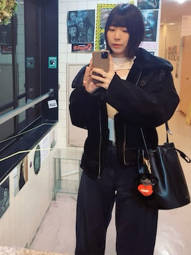 「アイテム（スマホケース/カバー）」を使った、⊿mey さん（レディース・169cm）の秋コーディネート