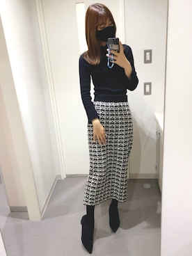 ⊿mey さん（レディース・169cm）の秋コーディネート