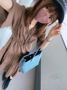 「ソックススニーカー」｜「アイテム（帽子）」を使った、⊿mey さん（レディース・169cm）の夏コーディネート