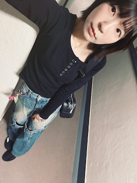 「アイテム（腕時計）」を使った、⊿mey さん（レディース・169cm）の秋コーディネート