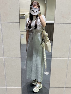 「アイテム（キャミソール）」を使った、けろさん（レディース・150cm）の夏コーディネート