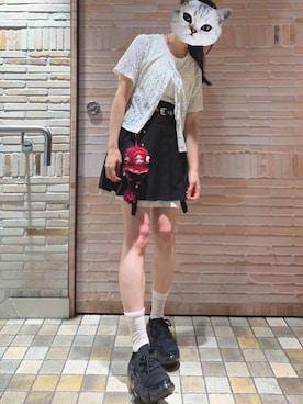 「idem（イデム）のアイテム」を使った、けろさん（レディース・151cm）の夏コーディネート