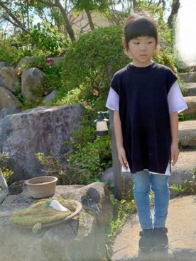 rin★さん（キッズ・120cm）の夏コーディネート