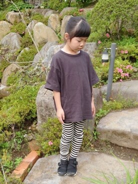 rin★さん（キッズ・120cm）の夏コーディネート