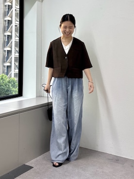 SERIさん（レディース・156cm）の夏コーディネート