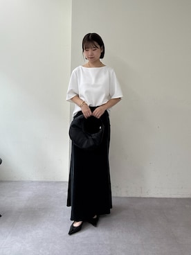 「アイテム（ブーツ）」を使った、SERIさん（レディース・156cm）の夏コーディネート