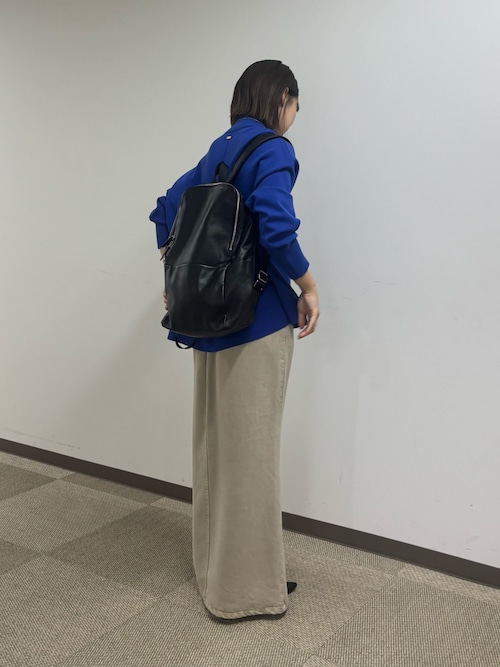 【美品】GALLARDAGALANTE レザー リュック バックパック 黒 累計販売数6000以上！高レビュー】レザーバックパック（バック