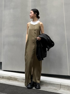 「ハンサム」｜SERIさん（レディース・156cm）の夏コーディネート