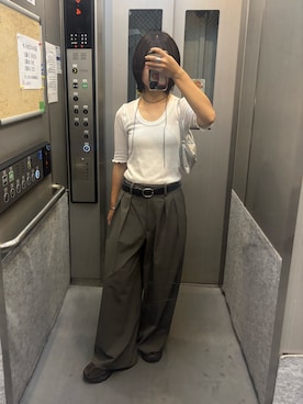 「アイテム（シューズ）」を使った、SERIさん（レディース・156cm・20代）の夏コーディネート