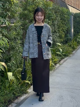 SERIさん（レディース・156cm）の冬コーディネート