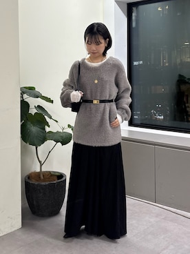 新品未使用！GALLARDA GALANTE シアーニットカーディガン　グレー GALLARDAGALANTE シアーニットカーディガン - メルカリ