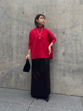 「アイテム（リング）」を使った、SERIさん（レディース・156cm・20代）の秋コーディネート