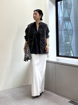 「2.718（ニーテンナナイチハチ）のアイテム」を使った、SERIさん（レディース・156cm）の秋コーディネート