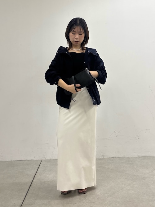 GALLARDAGALANDE ストレッチマキシスカート　ブラック　Oサイズ GALLARDAGALANTE（ガリャルダガランテ） スカート 「3サイズ展開