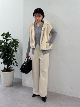 「GALLARDAGALANTE（ガリャルダガランテ）のアイテム（その他パンツ）」を使った、SERIさん（レディース・156cm）の秋コーディネート