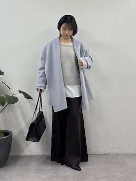「アイテム（ジャケット/アウター）」を使った、SERIさん（レディース・156cm）の秋コーディネート