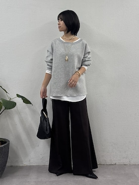 「GALLARDAGALANTE（ガリャルダガランテ）のアイテム（その他パンツ）」を使った、SERIさん（レディース・156cm）の秋コーディネート