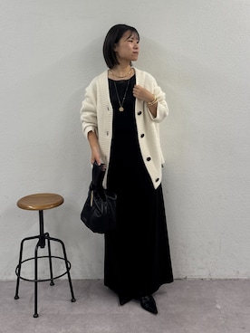 「アイテム（リング）」を使った、SERIさん（レディース・156cm・20代）の秋コーディネート