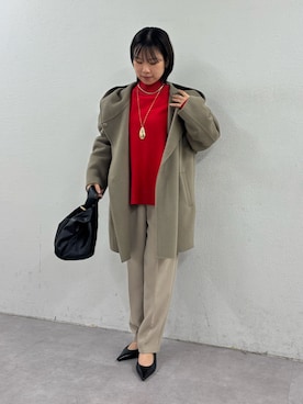 「GALLARDAGALANTE（ガリャルダガランテ）のアイテム（その他パンツ）」を使った、SERIさん（レディース・156cm）の秋コーディネート