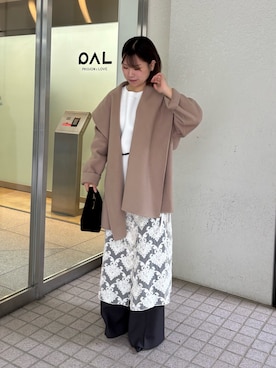 「アイテム（その他アウター）」を使った、SERIさん（レディース・156cm）の秋コーディネート