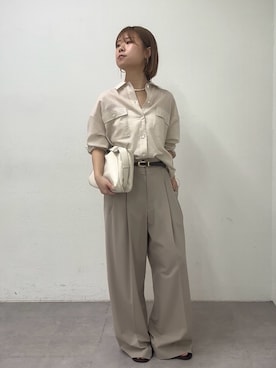 「GALLARDAGALANTE」｜SERIさん（レディース・156cm）の春コーディネート