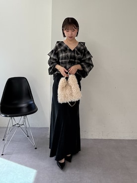 「アイテム（トートバッグ）」を使った、SERIさん（レディース・156cm・20代）の夏コーディネート