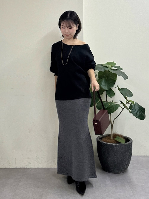 【GALLARDAGALANTE】ボートネックスウェット ガリャルダガランテ GALLARDAGALANTE ボートネックスウェット